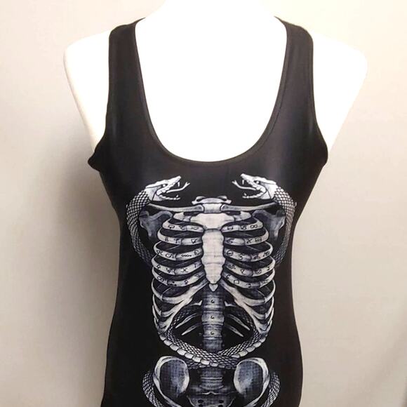 Skeleton, Bones & Snakes NEW Small Tank Top - Picture 4 of 6